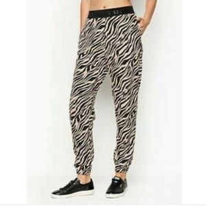 Victoria’s Secret Zebra Print Joggers